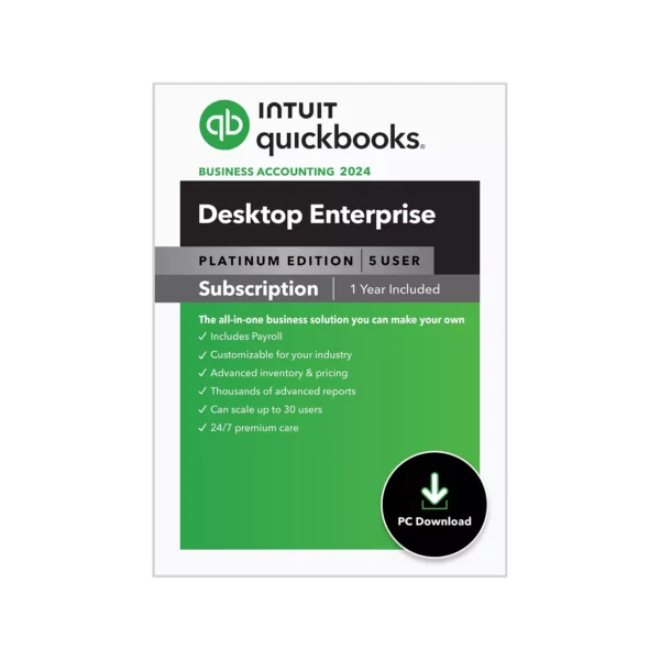 Quickbooks Desktop Enterprise 2024 Lifetime activation